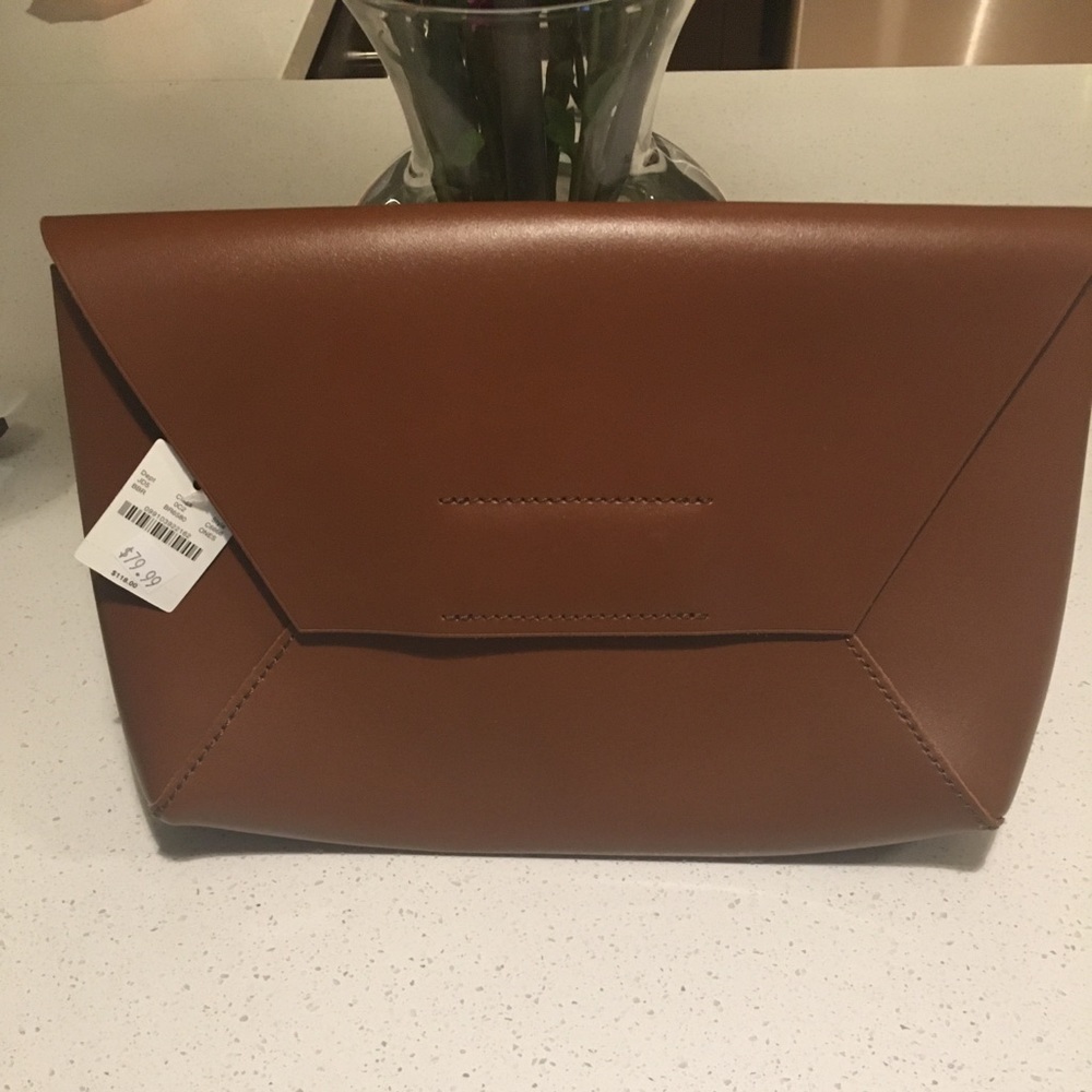 J Crew Leather Handbag